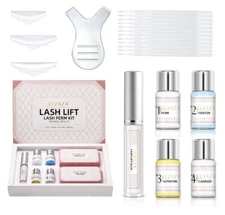 LUXAZA Lash Lift Kit, Semi-Permanent Curling Perming Wave For Home & Salon NIB