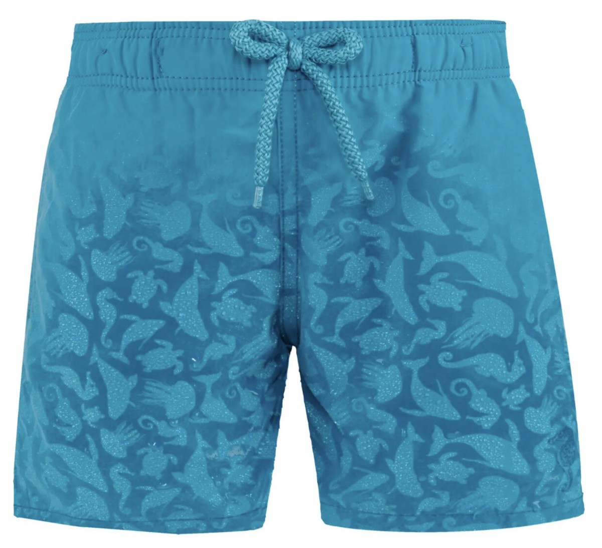 NWT AUTHENTIC VILEBREQUIN SWIM TRUNKS BLUE WATER REACTIVE KIDS  YEARS