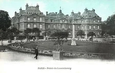 Palais du Luxembourg Paris France FR Marie de' Medici King Henry IV Postcard