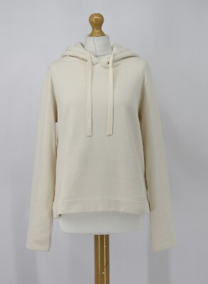 NEUNZIG PROZENT BIO-BAUMWOLLE LOOPBACK SQUISHY DAMEN HOODIE UKS CLOUD UVP 110 £ BR