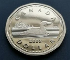 2008 Canada Loonie — photo from another recent sale