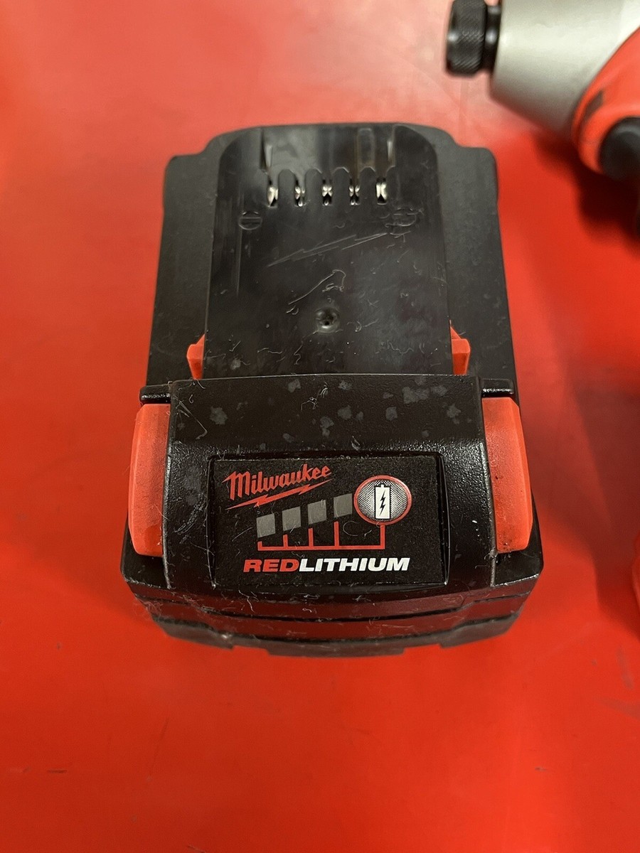 Milwaukee 2656-20 1/4 hex impact driver & Red Lithium M18 XC3.0