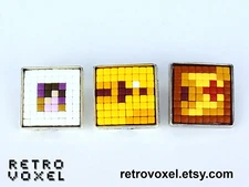 Kate Bush Pixel Album Cover Pin Set | Aerial Hounds of Love The Kick Inside