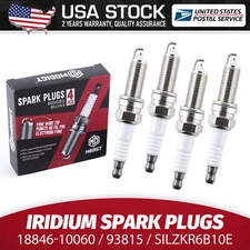 4PCS Modigt Iridium Spark Plugs 93815 SILZKR6B10E Fit For Kia Hyundai OE Quality