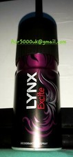 Lynx Axe - EXCITE {Round Top/Can} 150ml Body Deodorant Spray Unused Vintage 