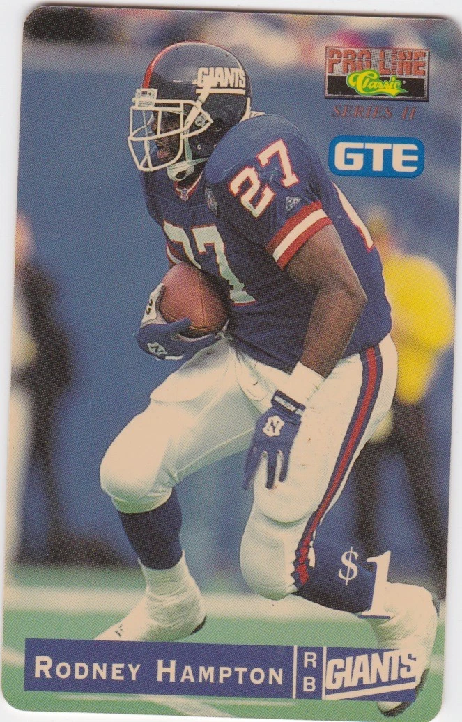 STARTER PRO LINE スターター プロライン NFL アメフトチーム 1995 Classic Pro Line Rodney Hampton #10 for sale | eBay