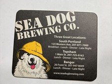 Craft Beer Coaster Sea Dog Brewing Maine