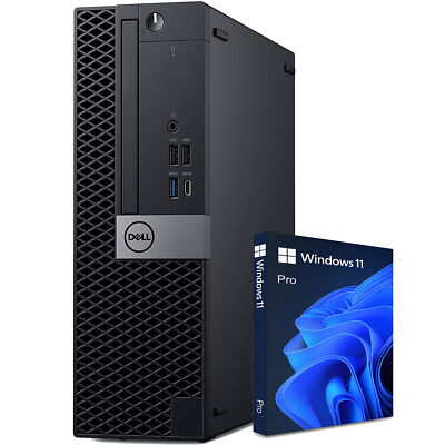 Dell Desktop PC i5 8th Gen, up to 64GB RAM, 2TB M.2 SSD, Windows