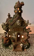 Pacific Rim Light Up Ceramic Haunted Mansion Halloween