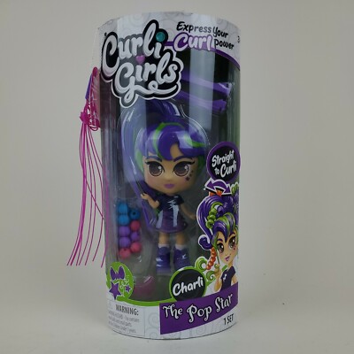 Curli Girls Doll  Charli Straight to Curli The Pop Star NEW 
