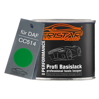Autolack Dose spritzfertig für DAF CC514 MMD New Green Basislack 0,5L