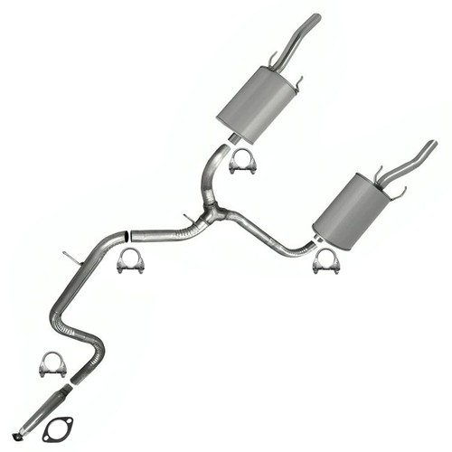 Stainless Steel Cat-Back Exhaust Kit fits: 2006-2011 Chevy Impala 3.9L 5.3L