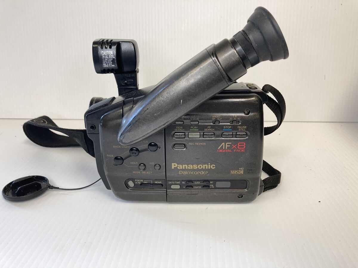 Panasonic Palmcorder Video Camera AF X8 Digital Fade With Panasonic Palmcorder Video Camera AF X8 Digital Fade With