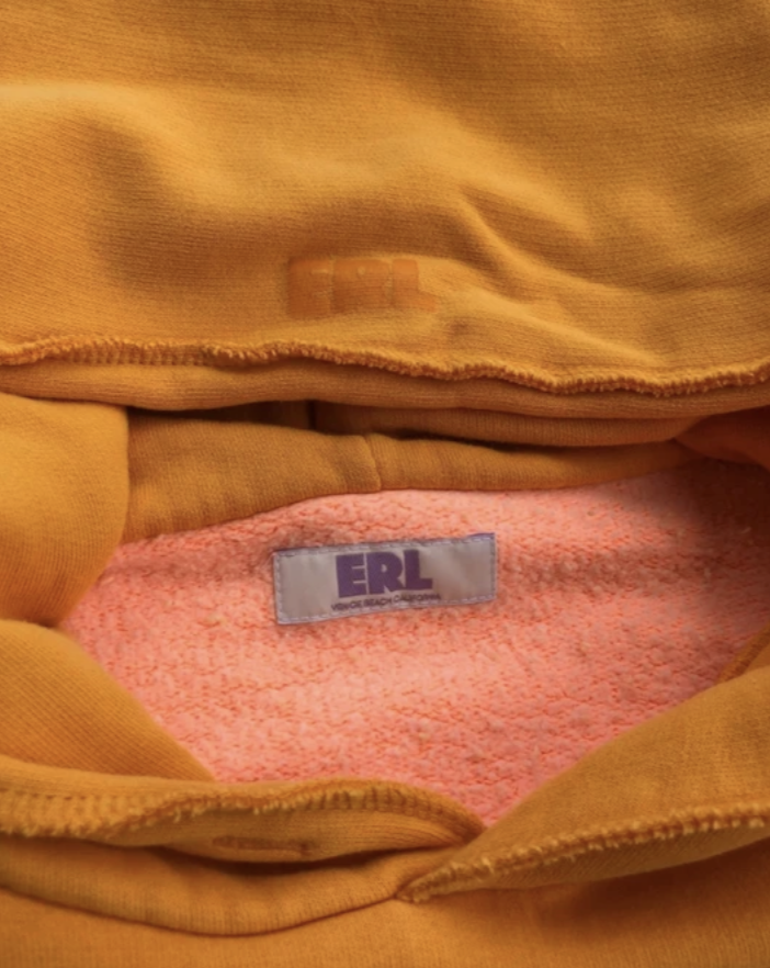 ERL フーデイー Buy ERL men black hoodie with shaped seams for $400 online