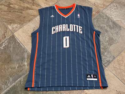 Vintage Charlotte Bobcats Bismack Biyombo Adidas Basketball Jersey