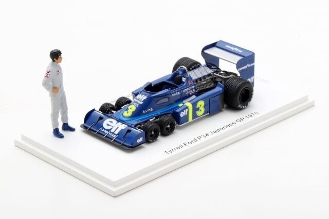 ROMU053 SPARK 1:43 Tyrrell Romu P34 Japan GP 1976 J. Schecter