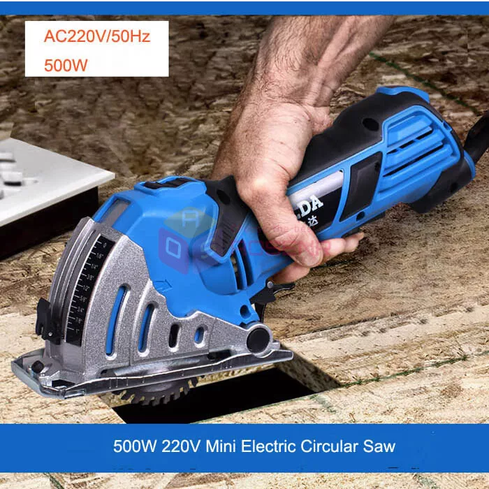 Mini Circular Saw Power Tools Electric Wood Cutting Metal Ceramic Marble Saw NEW