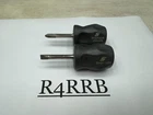 Snap-on Tools USA NEW 2pc DARK TITANIUM Hard Handle Stubby Screwdriver Lot Set