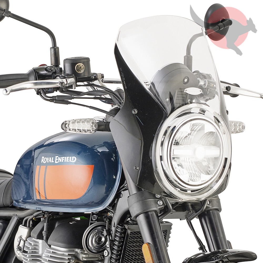 Givi 266DTG Verkleidungsscheibe Transparent – Mit Kantenschutz, Made In Italy