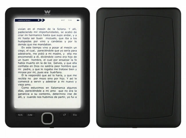 Tablets e eBooks con 4 GB de almacenamiento