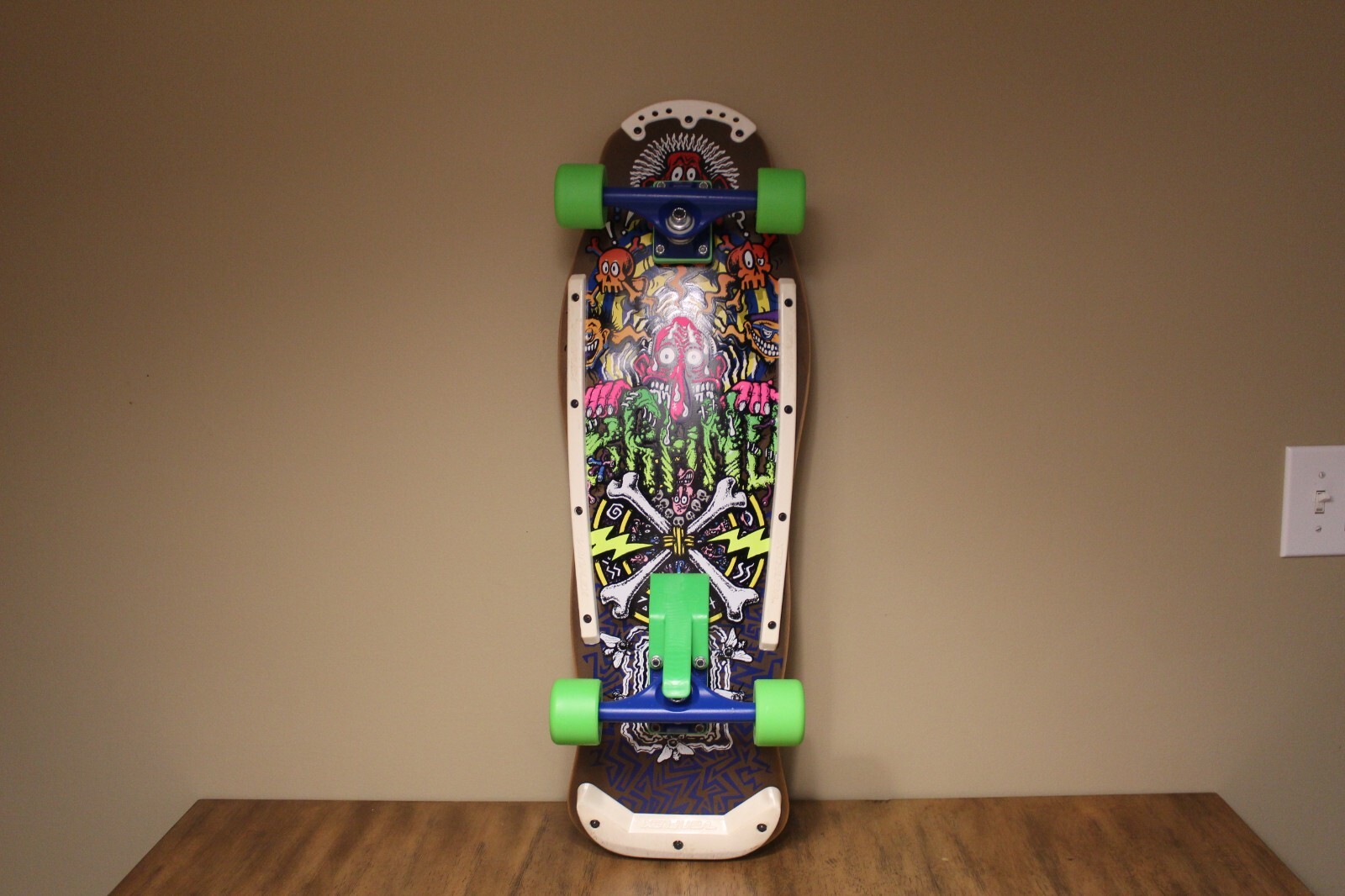 Brand X X-Dream Skateboard. Blacklight First Run. Fully built custom!