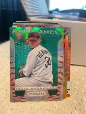 2012 Panini Prizm Brilliance Prizms Green #B1 Felix Hernandez MARINERS! SPR1