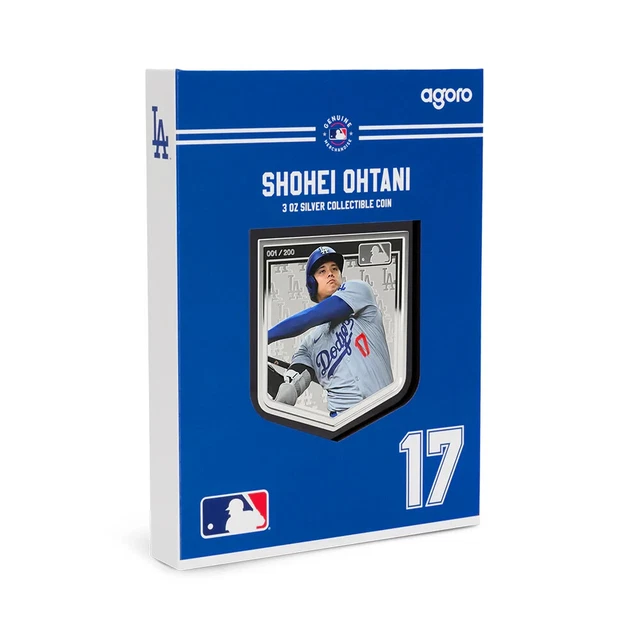 Agoro Shohei Ohtani 3oz Silver Coin