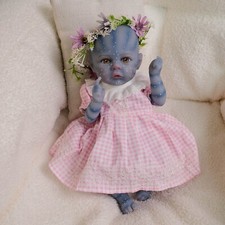 Lifelike Avatar 12" Reborn Baby Dolls Full Body Vinyl Girl Adorable Handmade Toy