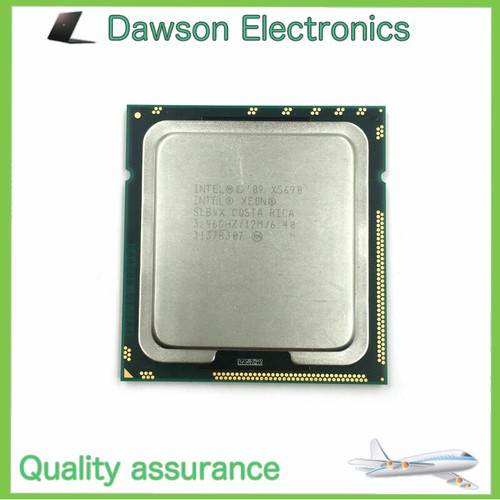 Matched Pair Intel Xeon X5690 6.4GT/s 3.46GHz 12MB 6 Core 1333GHz SLBVX CPU - Picture 1 of 4