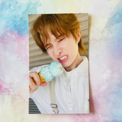 TWS Sparkling Blue 1st Mini Album photo card Sparkling Lucky
