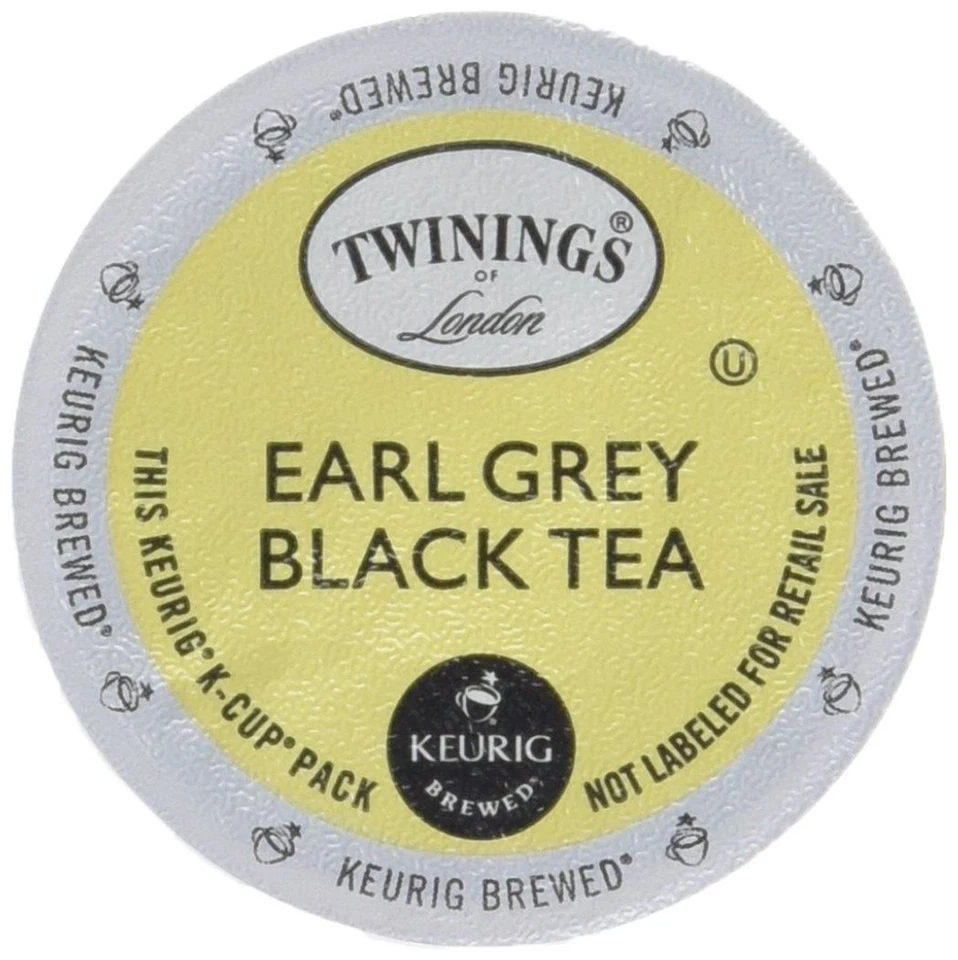 Té gris Twinings Earl 24 a 144 tazas Keurig K elige cualquier tamaño ENVÍO GRATUITO Foto 4 de 4