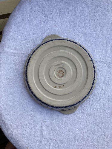 Ceramika Boleslawiec Hand Made Polish Pottery Handled Casserole/Quiche Dish - Picture 12 of 12