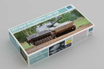 TRUMPETER 09599 1:35 2S25 Sprut-SD Amphibious Light Tank Plastic Model Kit