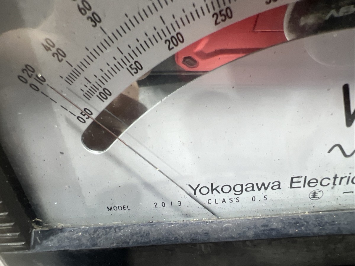 YEW Vintage Yokogawa Electric Works type Portable AC YEW Vintage Yokogawa Electric Works type Portable AC