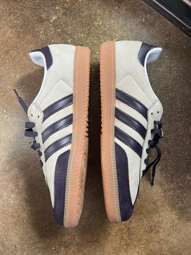 Size 10 WMN - adidas Samba OG Putty Grey Aurora Black IE5835 - Picture 6 of 19