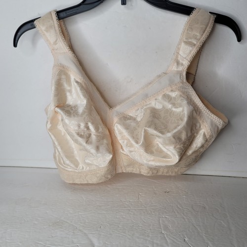Vintage JC Penney Underscore Cushion Strap Wireless Bra 40DD/E 3500710 Ivory eBay