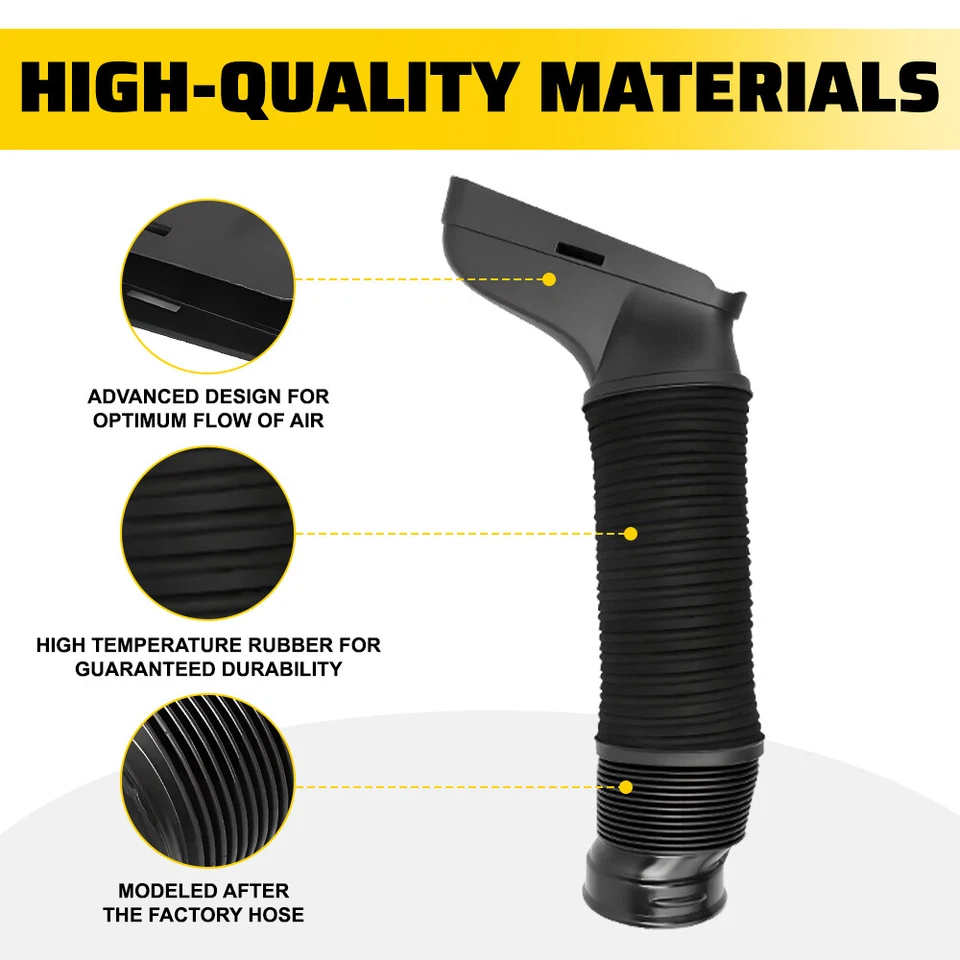 1 par de mangueras de conducto de admisión de aire L&R 2008-2012 aptas para MERCEDES-BENZ C300 C350 E350 Foto 3 de 4