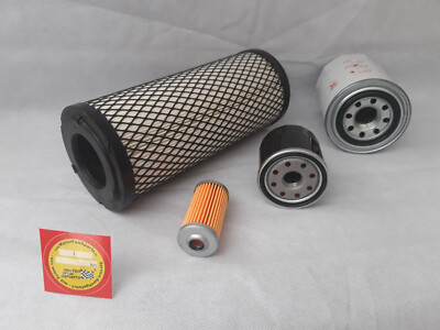 Filter Set (groß) passend für Iseki TH 4260 FH mit Motor Iseki E3CE-VB11