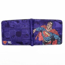 Multi Style Superman Boys Men Wallet New Superhero Cartoon Free Tracking