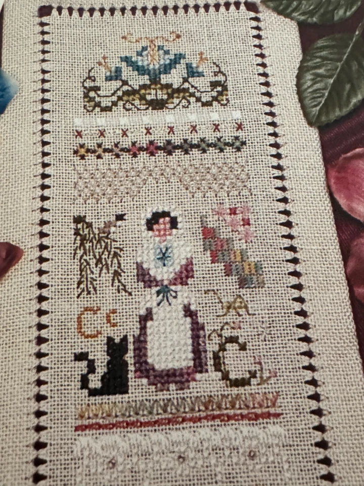 The Victoria Sampler Cross Stitch Pattern C is for Colonist Alphabet Series - Image 3 of 4