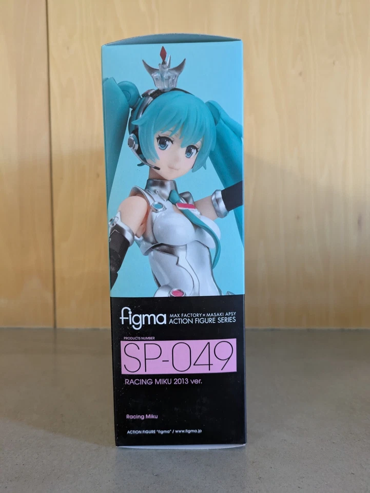 Figura limitada Racing Miku Hatsune 2013 figma SP-049 Max Factory de Japón nueva Foto 3 de 4