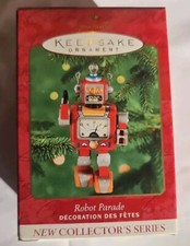 Hallmark Robot Parade Tin 1st In Series Keepsake Collectible Ornament 2000
