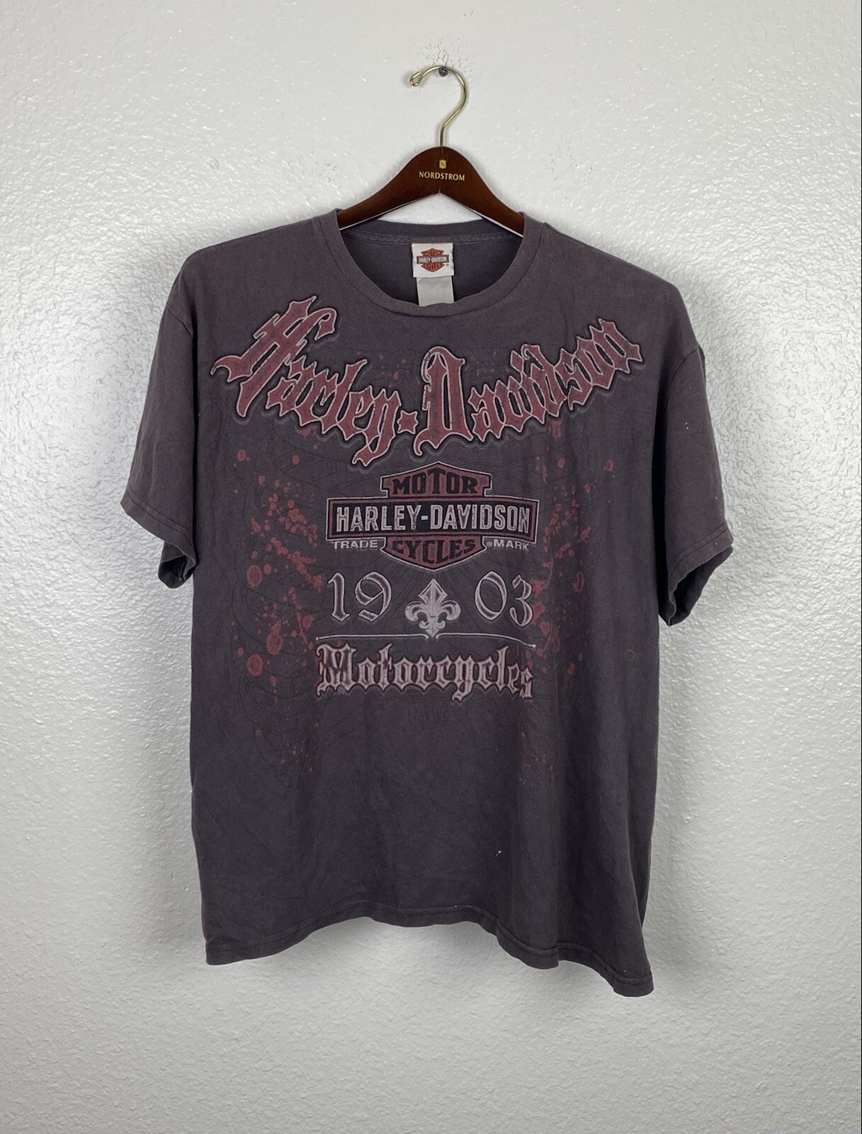 2000s Harley Davidson Motorcycle Youngstown OH TShir… Gem