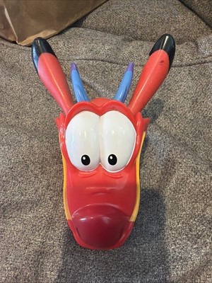 RARE Vintage 1998 Disney Mulan Mushu Alarm Clock Quaker Oat Life