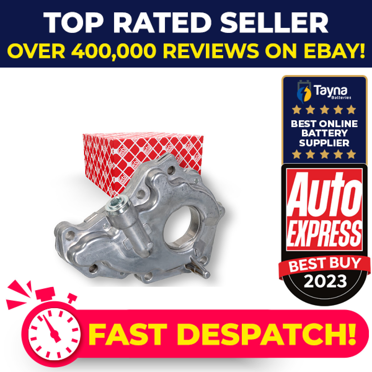 Oil Pump 178035 Febi ZJ0114100 Genuine Top Quality Guaranteed New