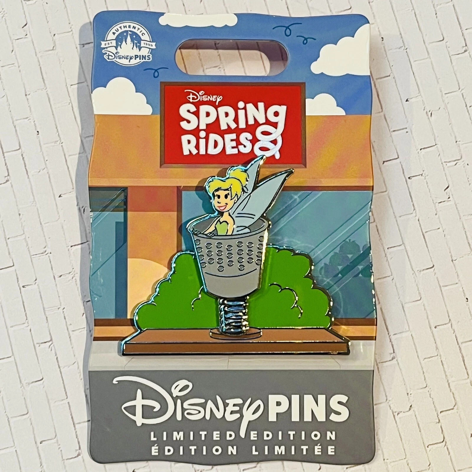 Disney Parks Pin - Spring Rides 2024 - Tinker Bell LE Pin