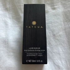 TATCHA LUMINOUS DEEP HYDRATION FIRMING SERUM - 1 OZ - Luxury Size