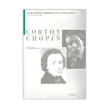 Chopin's 12 Etudes Op.25 Corto Edition Complete Music Score Publishers