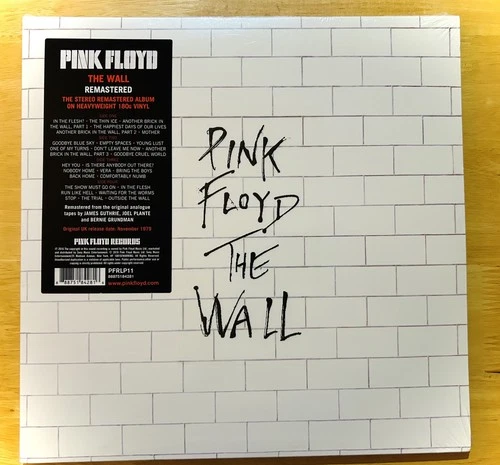 Pink Floyd THE WALL 2LP Remastered 180g Vinyl Record ***MINT & SEALED***