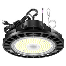 150W 22500LM UFO High Bay LED Shop Light Commercial Warehouse Garage Lamp IP65